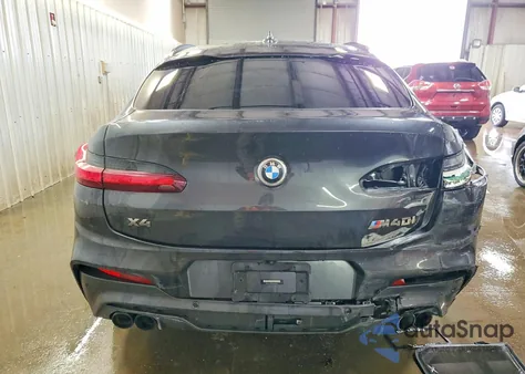2021 BMW X4 xDrivem40I z USA, uszkodzony, nr VIN 5UX2V5C01M9H38122